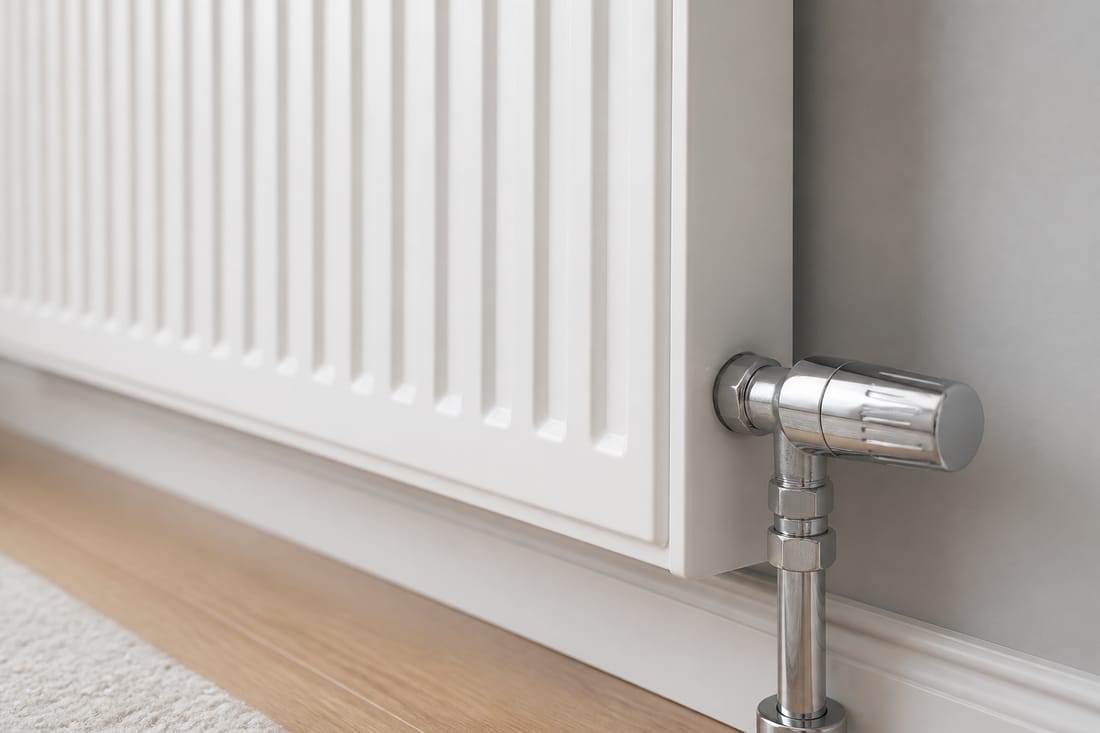 Beispiel: Heizkörper mit Thermostatventil
